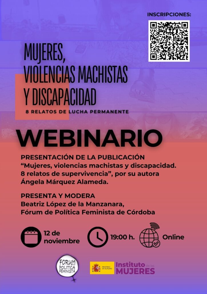 webinario mujeres y discapacidad