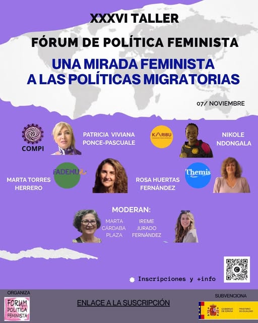 XXXVI Taller Anual: Una mirada feminista a las políticas migratorias